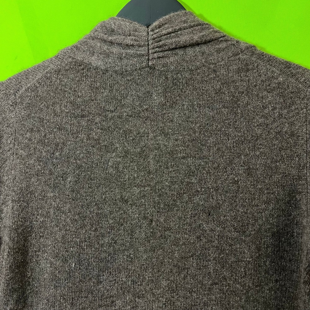 Cynthia Rowley 100% Cashmere Cardigan Sweater Brown Buckle‎ Closure Small - Picture 4 of 4